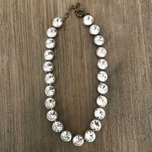 J Crew gold medium brûlée necklace